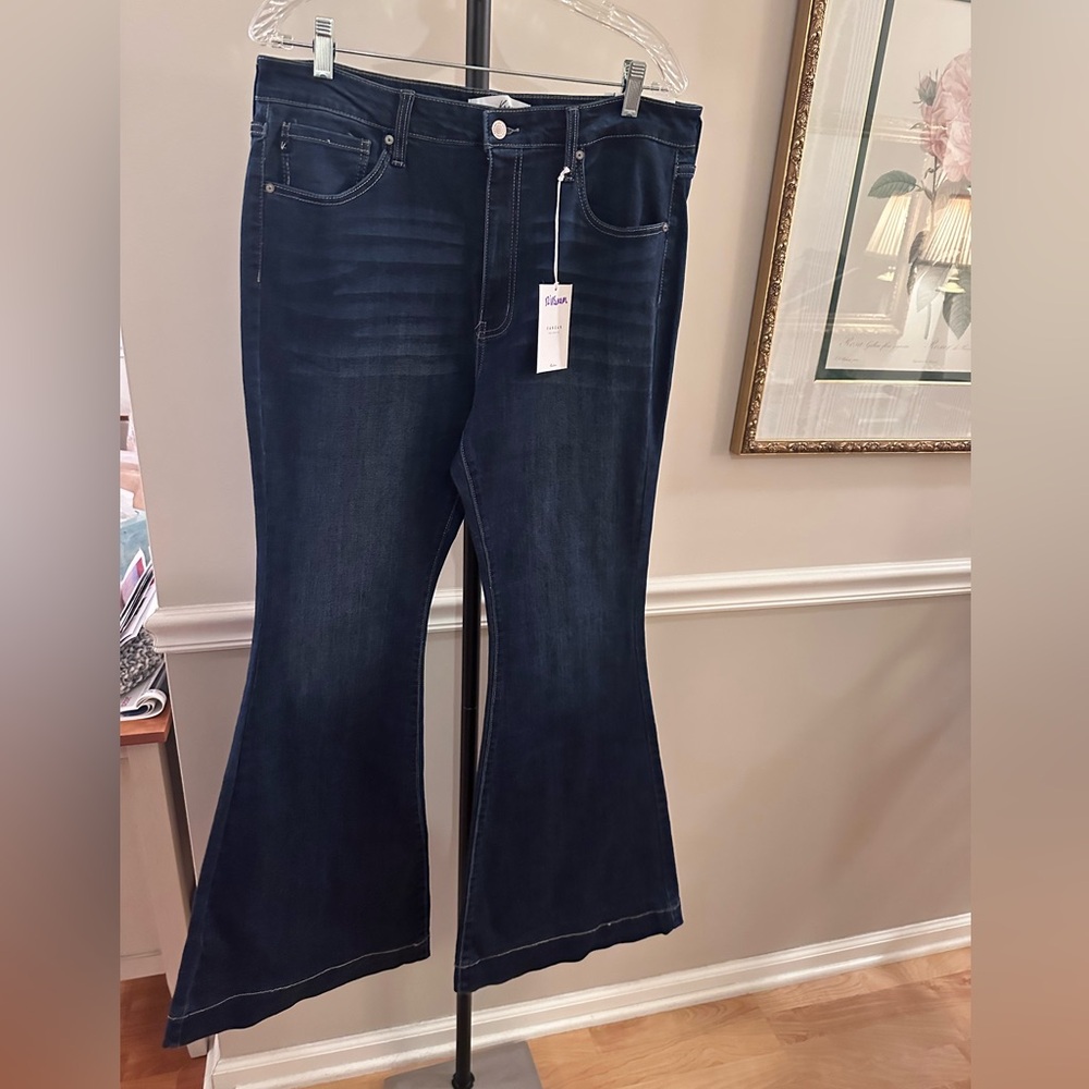 KanCan Midnight Blue Flare Jeans